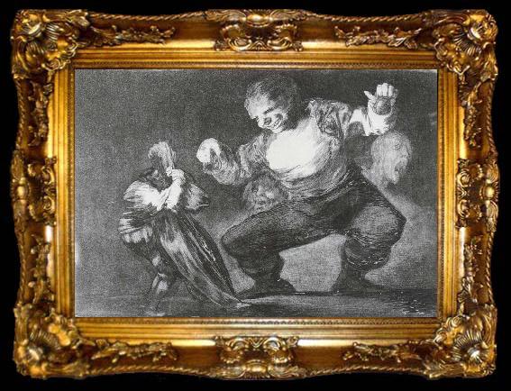 framed  Francisco Goya Bobalicon, ta009-2